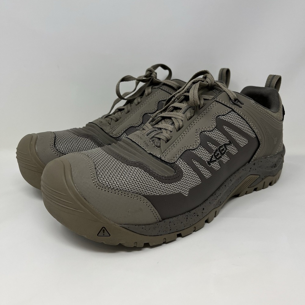 KEEN Utility Reno Low Carbon Fiber Toe Work Shoes Men's 11.5 D Magnet/Steel Grey